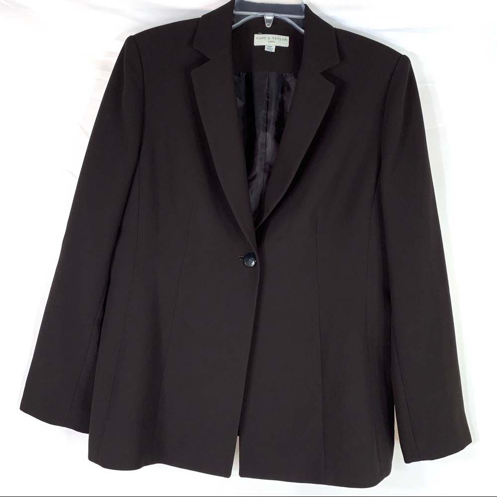 Lord & Taylor Women’s Jacket Blazer Lined
